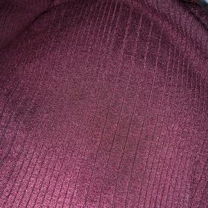 Forever 21 Tops - F21+ Maroon Off Shoulder Shirt Forever 21 Tops - F21+ Maroon Off Shoulder Shirt